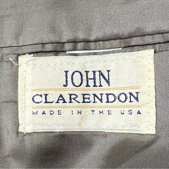 John Clarenton Sports Blazer Jacket 2 Button Single Breast Suit - Picture 6 of 12